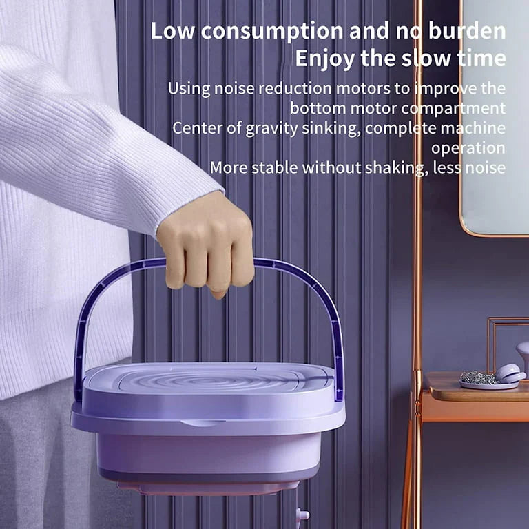 Foldable Mini Laundry Machine
